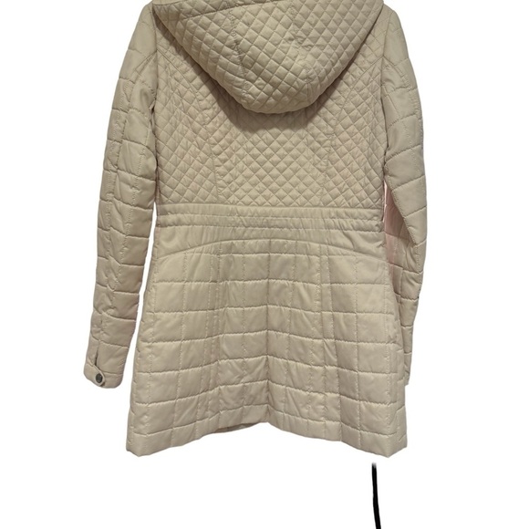 Laundry by Shelly Segal cream colour light wait quilted size M women jacket - Picture 2 of 5